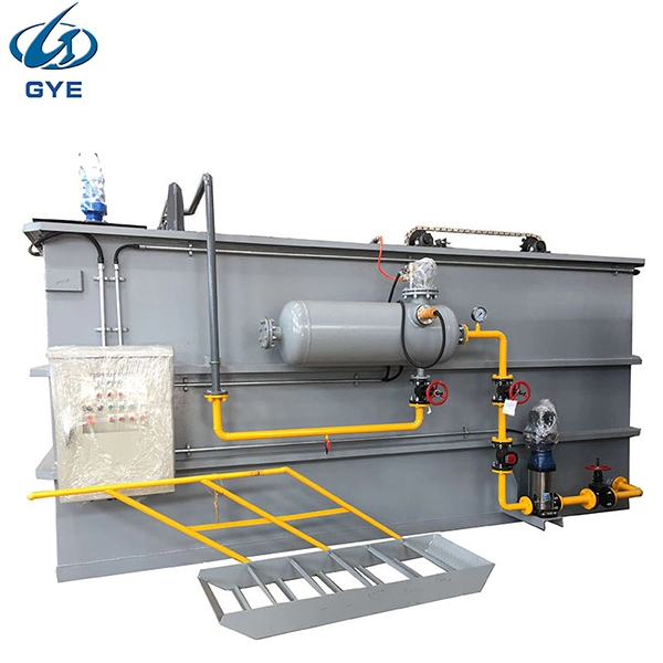 Horizontal Dissolved Air Flotation Daf System for Effluent Treatment