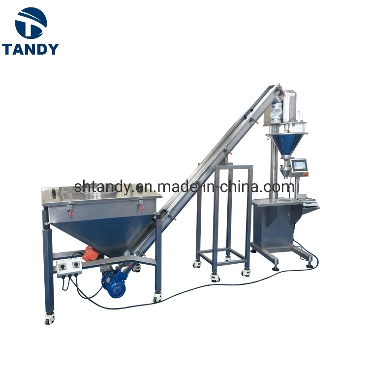 Continuous Shafted Screw Conveyor/Powder Transportion Spiral Feeder Machine