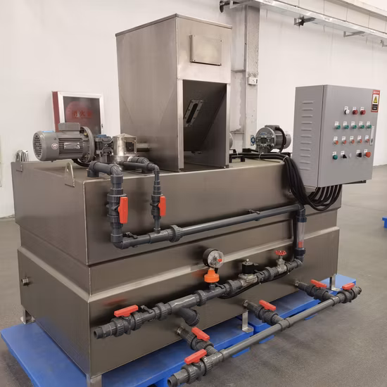 Sistema automatico di dosaggio chimico per impianti di trattamento acque reflue