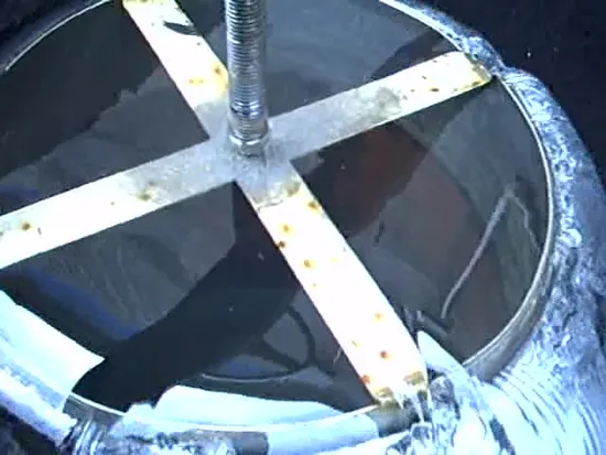 Sistema circolare di flottazione ad aria disciolta, sistema daf di superficie per il trattamento delle acque reflue industriali