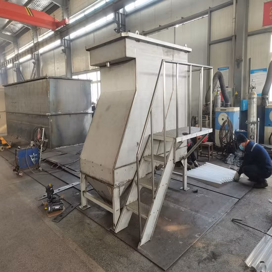 Attrezzatura per la sedimentazione delle acque reflue del chiarificatore a lamelle della macchina per il trattamento delle acque reflue